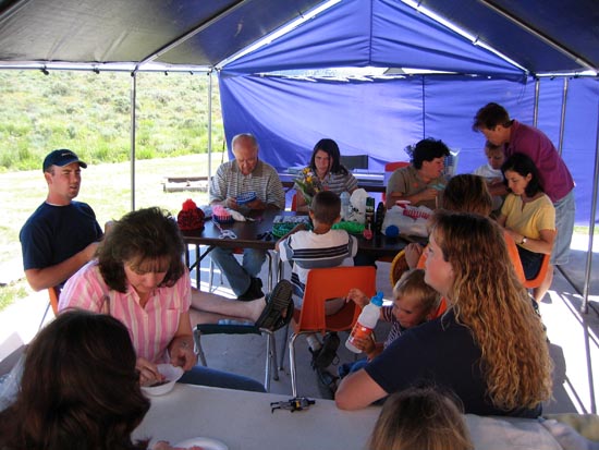2005 family reunion in Malad, ID